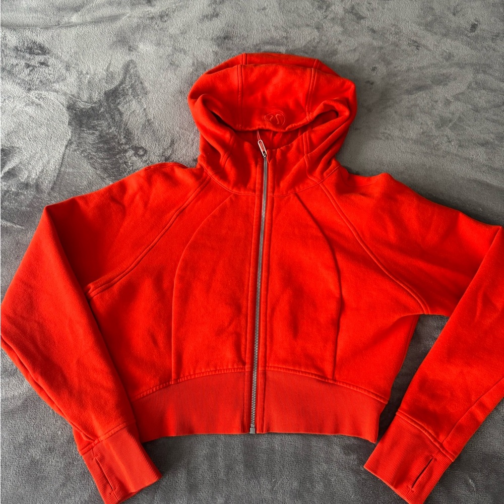Lululemon Cropped zip